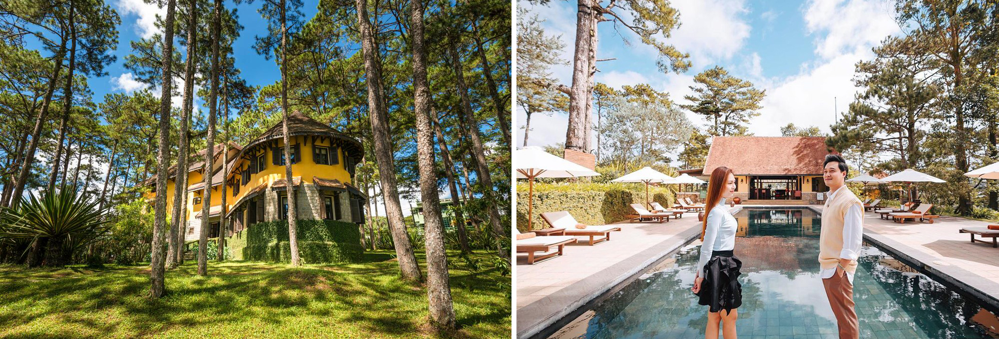 4 Resort Đà Lạt Có Hồ Bơi View Núi Rừng Thơ Mộng