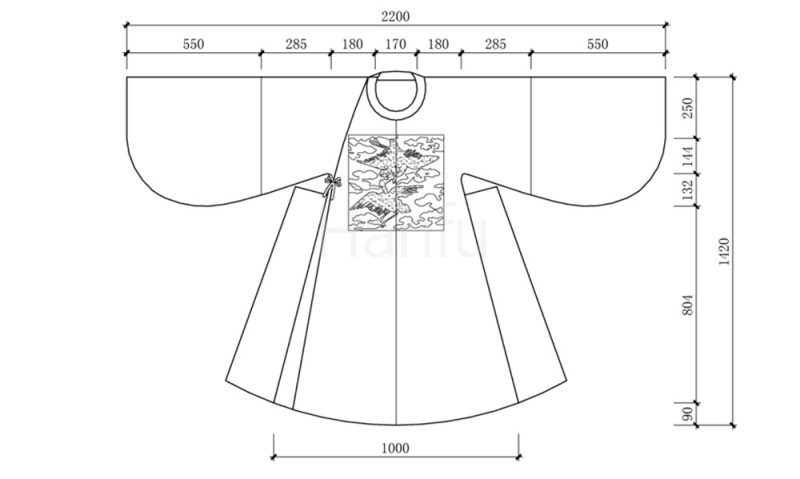 Hanfu Making (13) - Các mẫu cắt &amp; may Hanfu cải tiến