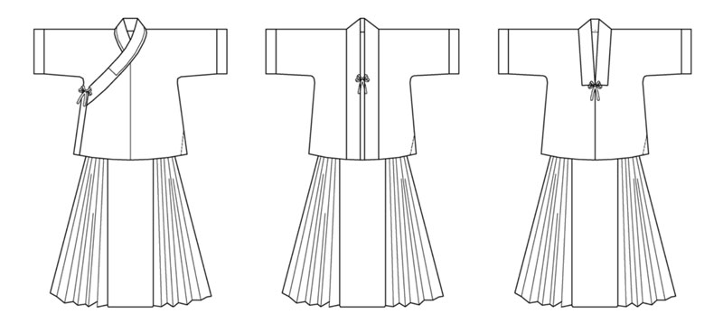 Hanfu Making (7) - Các Mẫu Cắt & May Banbi