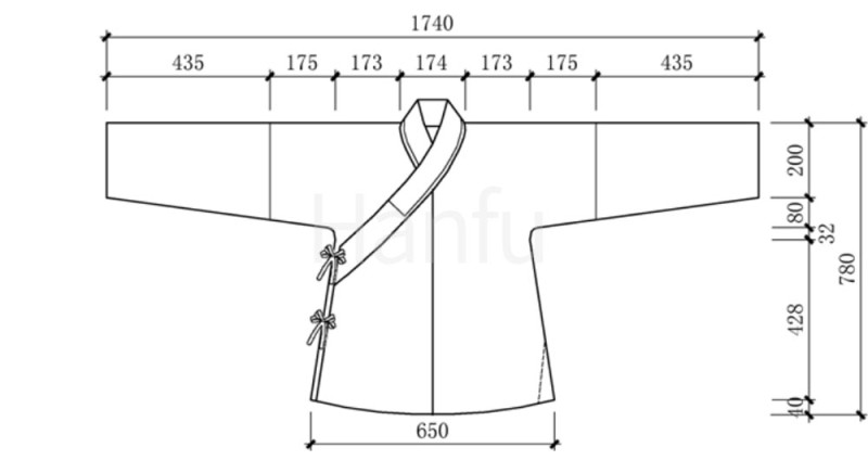 Hanfu Making (8) - Mẫu cắt &amp; may Shuhe