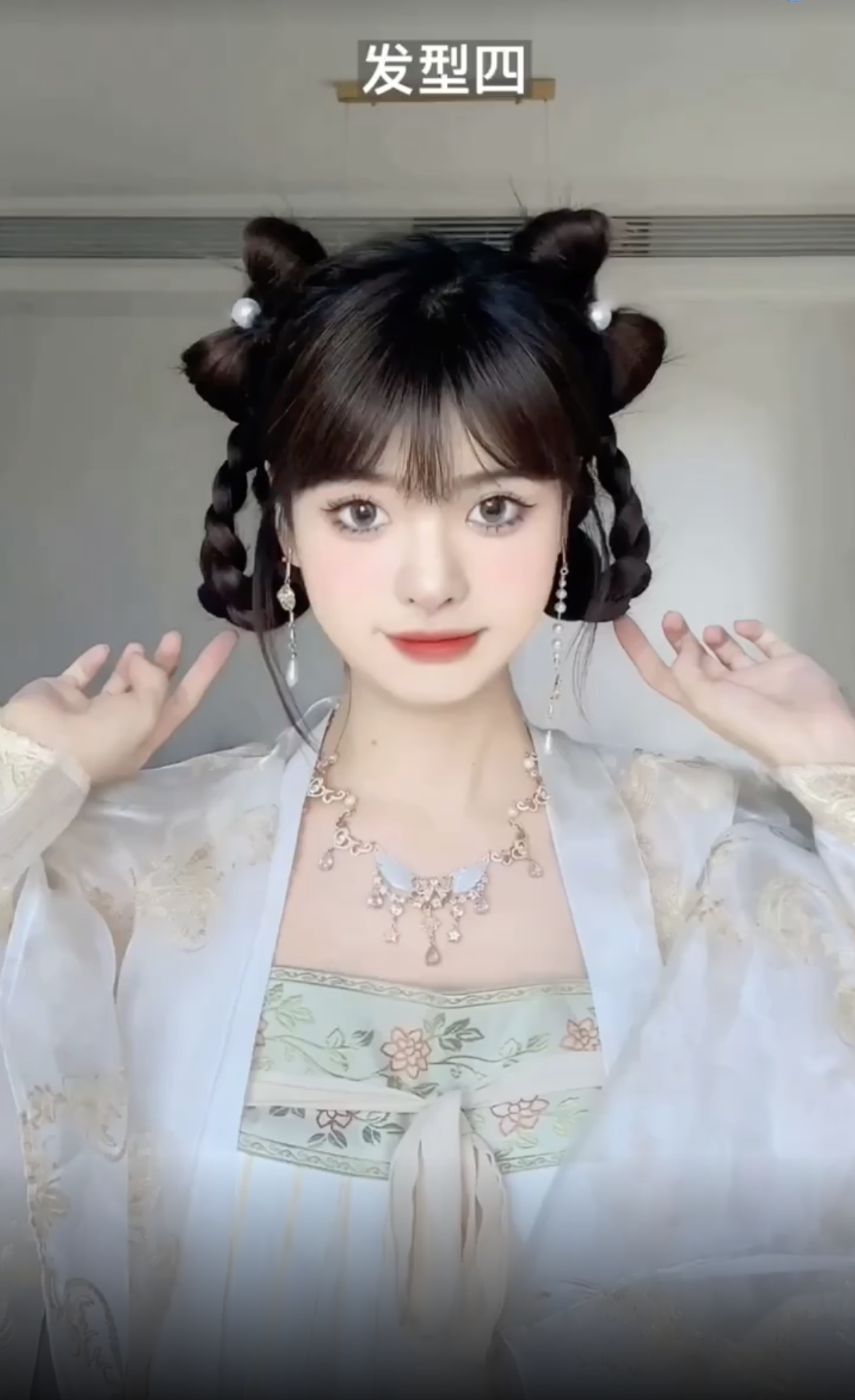 Hanfu Hair: Làm Tóc Cổ Trang Đơn Giản Dễ Thương Năng Động
