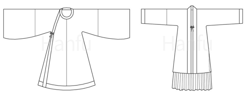 Hanfu Making (13) - Các mẫu cắt &amp; may Hanfu cải tiến