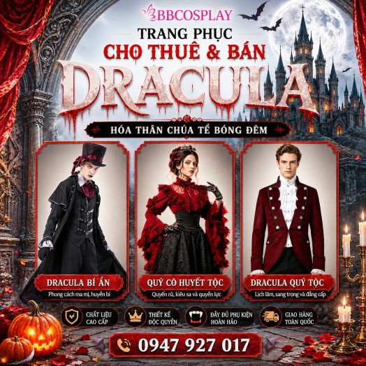 Top Mẫu Trang Phục Halloween Độc Lạ, Hot Nhất Tại TPHCM 2026