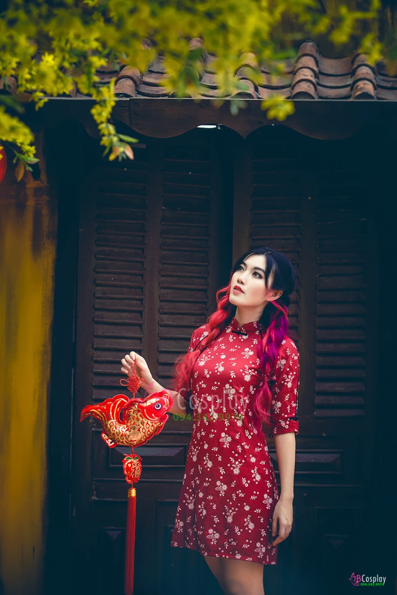 Chọn Áo Dài Diện Tết Cùng BB Cosplay