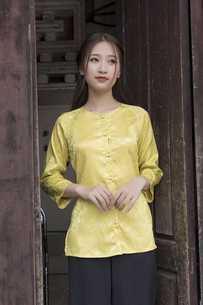 kỹ thuật may áo bà ba đơn giản