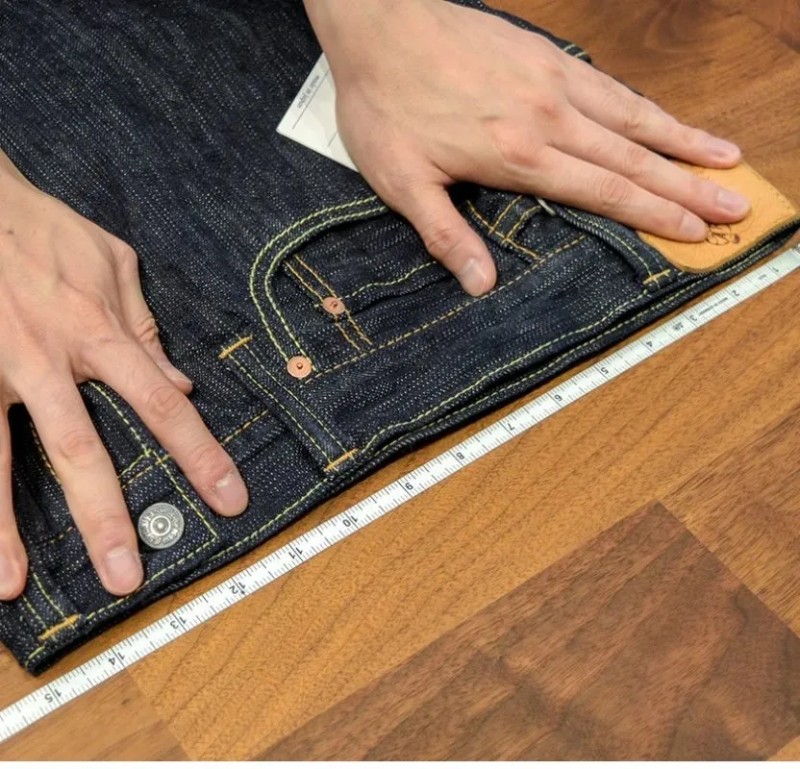 Bảng size quần jean nữ vnxk
