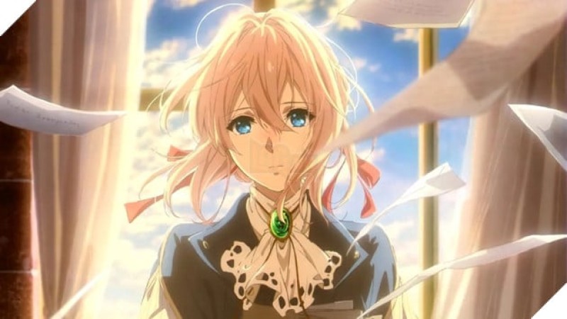 Xao xuyết với bộ cosplay Violet Evergarden