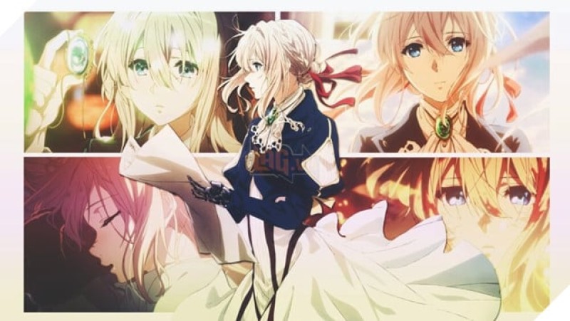 Xao xuyết với bộ cosplay Violet Evergarden