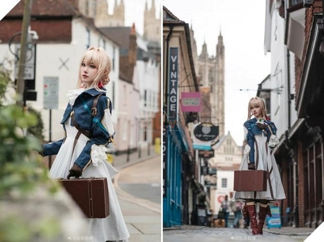 Bộ Cosplay Violet Evergarden Xinh Đẹp Nhưng Lại Mang Đến Cảm Xúc Buồn