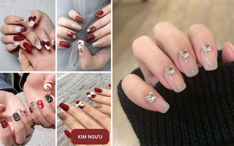 Mẫu nail đẹp cho cung Kim Ngưu
