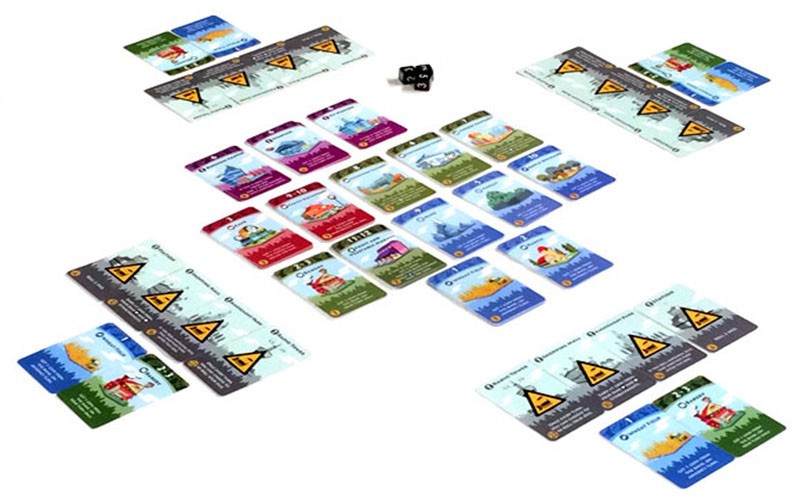 Chiến thuật xây công trình mới game Machi Koro