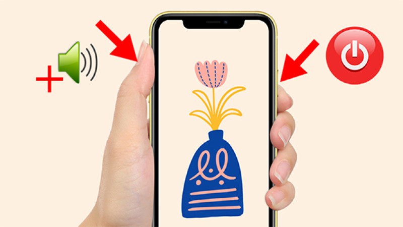 Chụp màn hình iPhone có Face ID