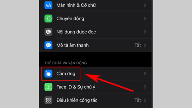Chụp màn hình bằng cách gõ mặt lưng