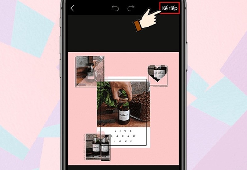 Hướng dẫn ghép ảnh phong cách tự do bằng phần mềm PicsArt