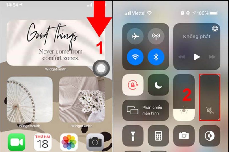 Tắt tiếng chụp ảnh iPhone