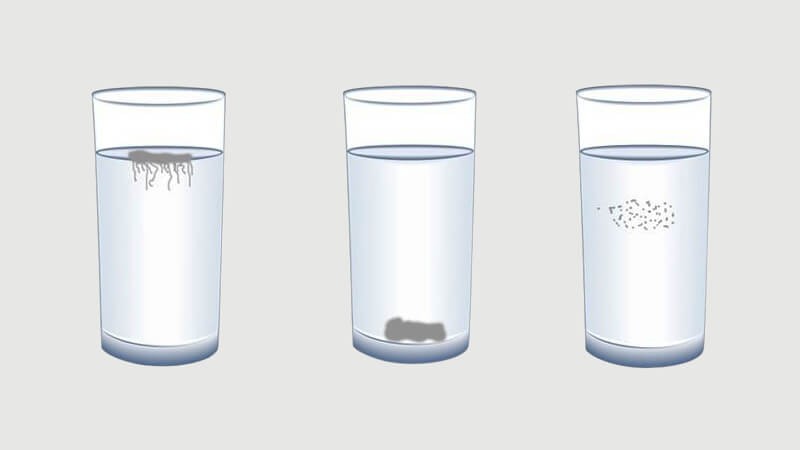 Nước cũng có thể giúp bạn nhận biết mỹ phẩm của mình có chì hay không