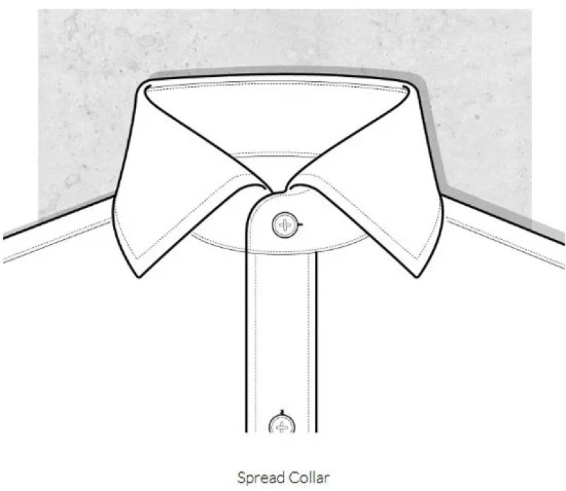 Cổ Vát (Spread Collar / Col Italien / Col Napolitain)
