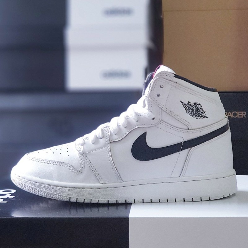 Chính Hãng] Giày Jordan 1 Retro Yin Yang White [ Nhiều size] - Burn Store