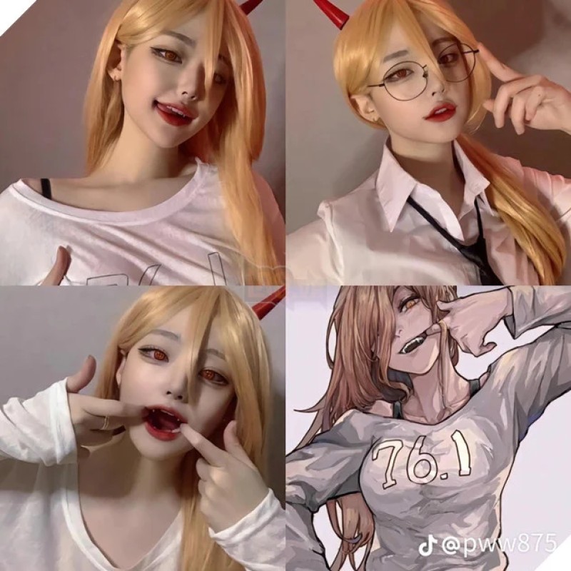 Nữ coser trổ tài cosplay loạt nhân vật nữ của manga, anime Chainsaw Man khiến CĐM bất ngờ!