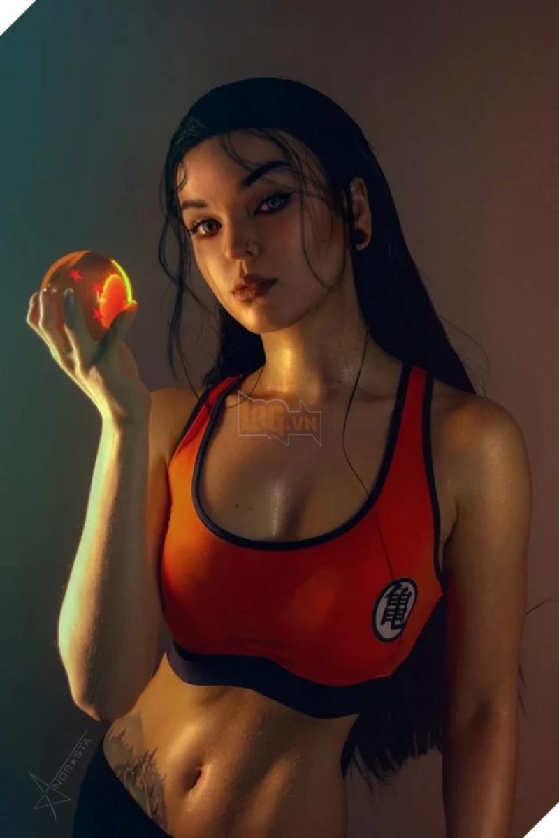 Chiêm ngưỡng bộ cosplay Dragon Ball siêu hấp dẫn, Goku bản nữ
