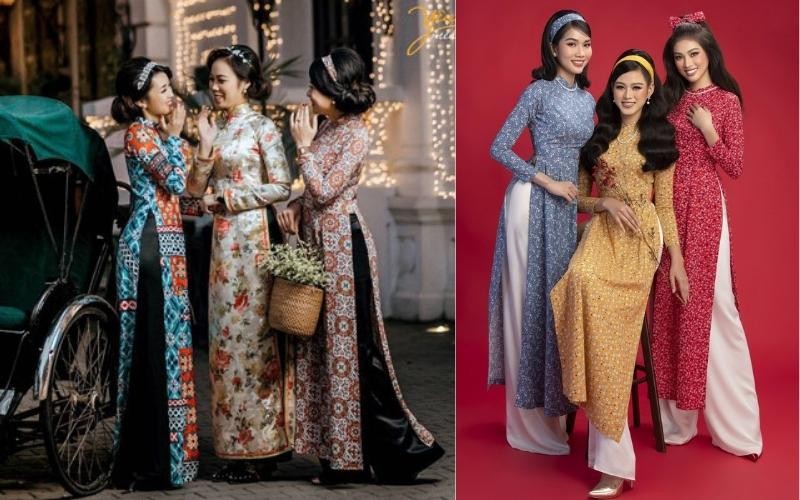 Áo dài phong cách cổ điển