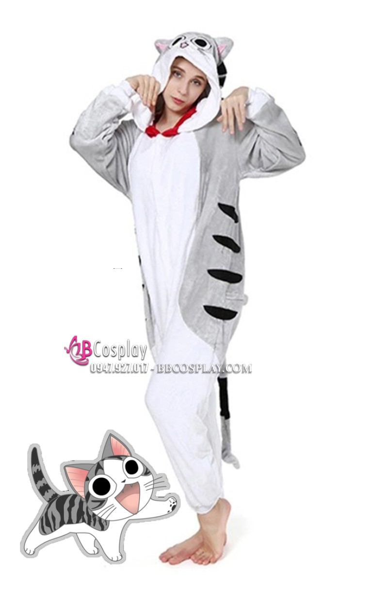Top 10 Những Bộ Đồ Ngủ Thú Liền Thân Cực Dễ Thương Tại BB Cosplay
