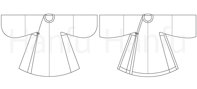 Hanfu Making (10) - Các Mẫu Cắt & May Panling Pao Và Lanshan