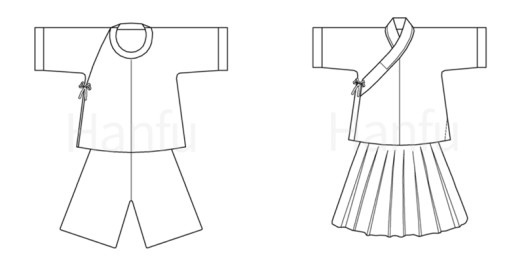 Hanfu Making (13) - Các Mẫu Cắt & May Hanfu Cải Tiến