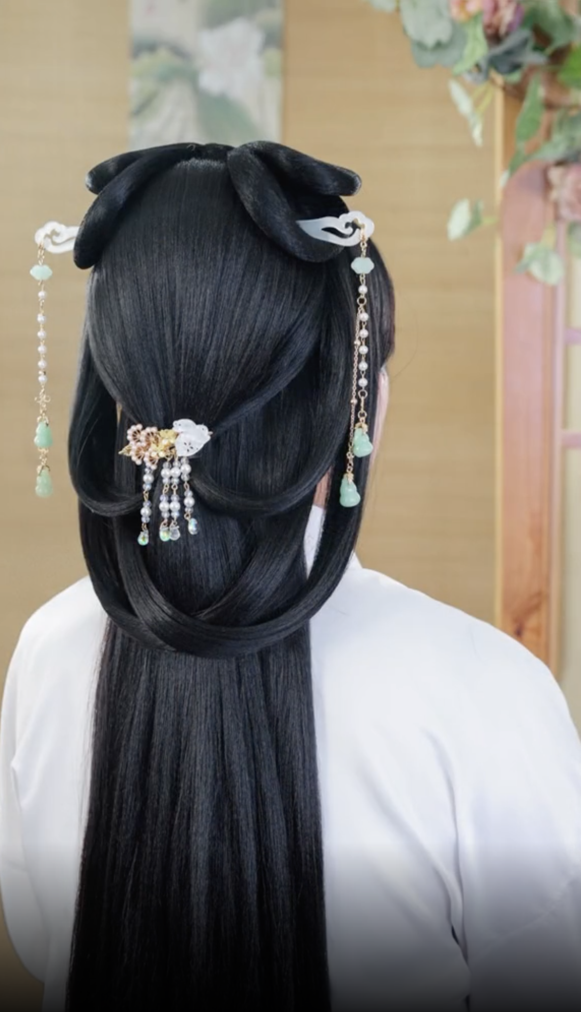 Hanfu Hair: Làm Tóc Cổ Trang Chị Hằng Cho Dịp Trung Thu