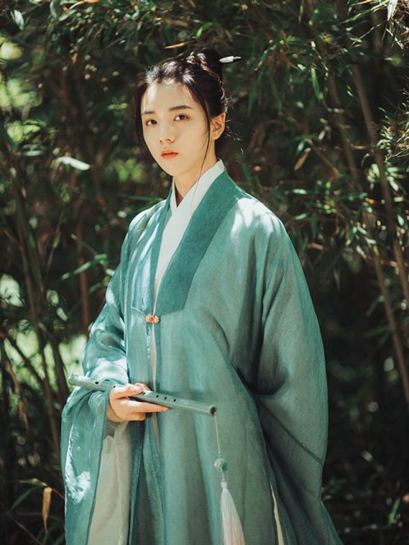 Mẫu may Hanfu (1) - Sơ đồ cắt &amp; tạo hình Pifeng