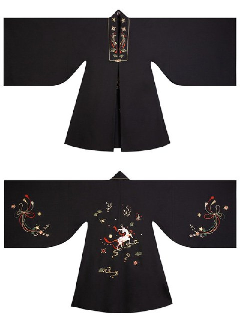 Mẫu may Hanfu (1) - Sơ đồ cắt &amp; tạo hình Pifeng