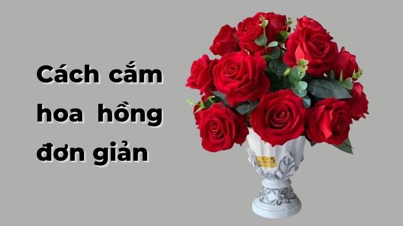 Cắm hoa