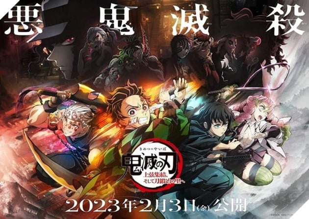 Kimetsu No Yaiba Season 3 Công Bố Thêm Một Movie Ra Mắt Đầu Năm 2023