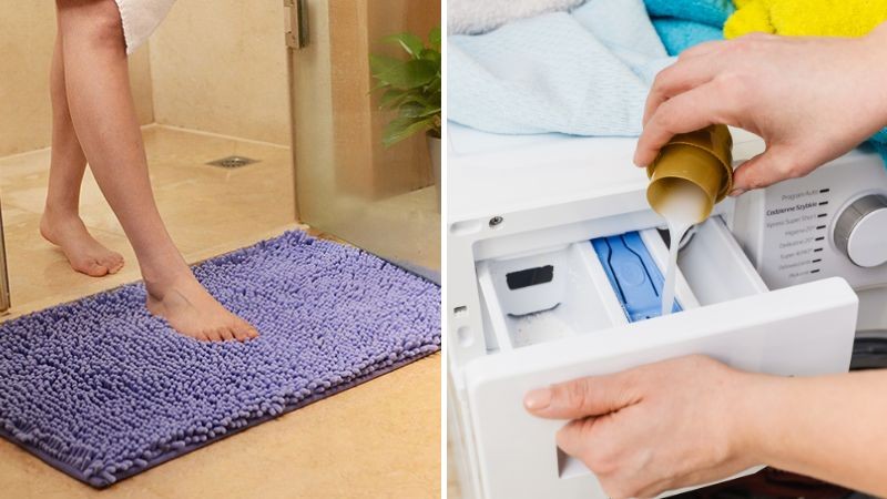 Sử dụng chất giặt tẩy dịu nhẹ