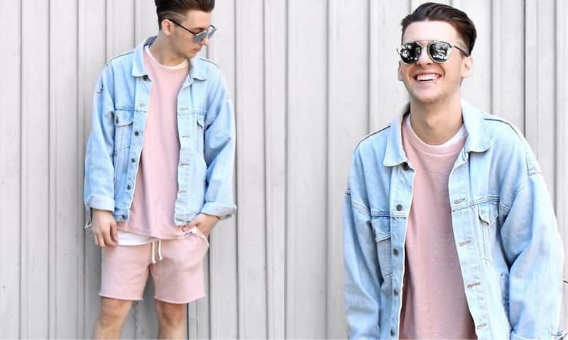 Tone Pastel cũng rất được phái mạnh ưa chuộng