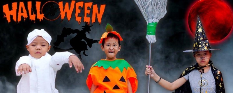cung văn hoá thiếu nhi rất thích hợp cho trẻ nhỏ tham gia hoá trang và vui chơi đêm halloween