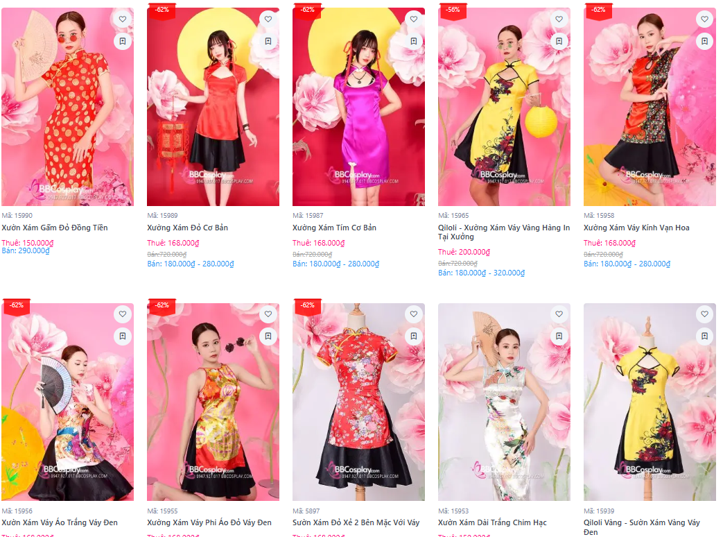 Bbcosplay Cho Thuê Các Kiểu Sườn Xám Như Thế Nào? Có Đẹp Không?