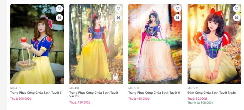 các mẫu đầm bạch tuyết