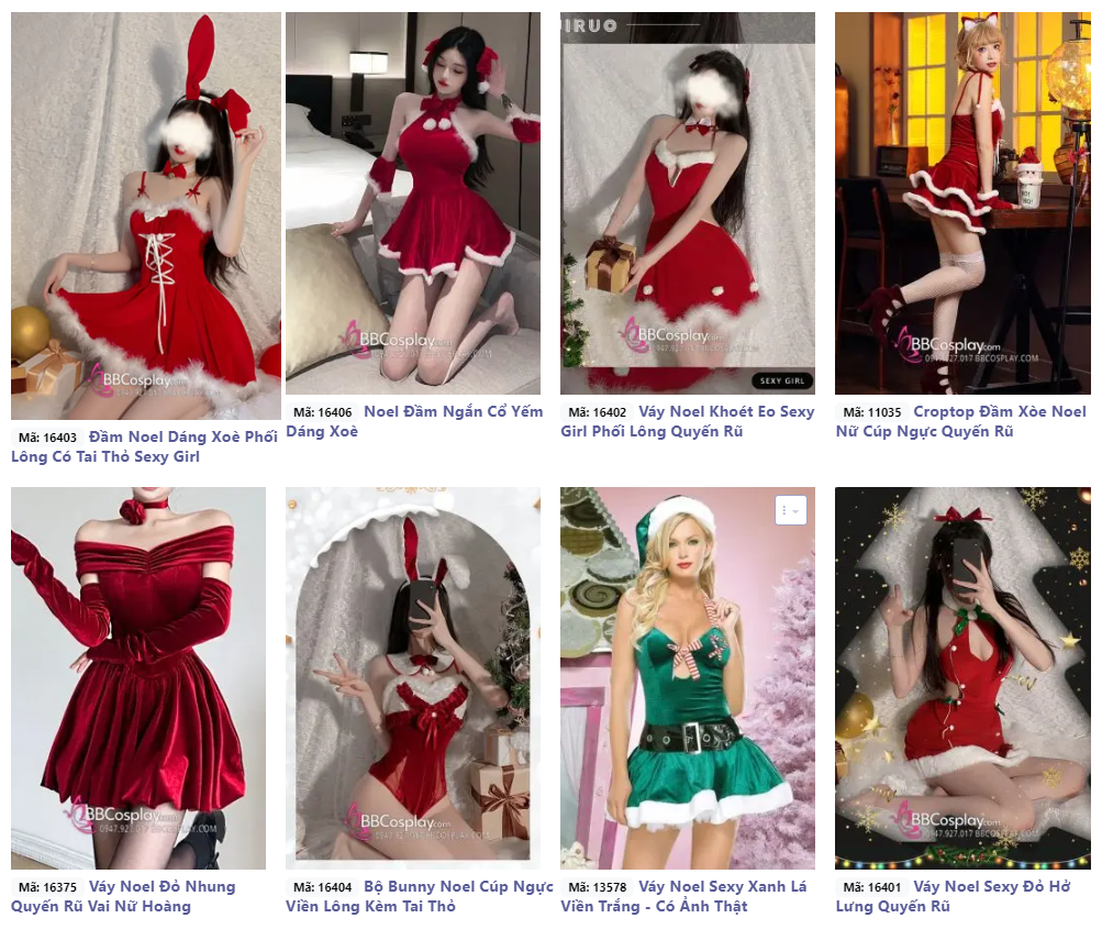 những mẫu đầm cực sexy có tại bbcosplay