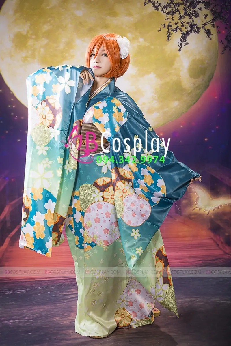 Kimono Love Live Rin Hoshizora 