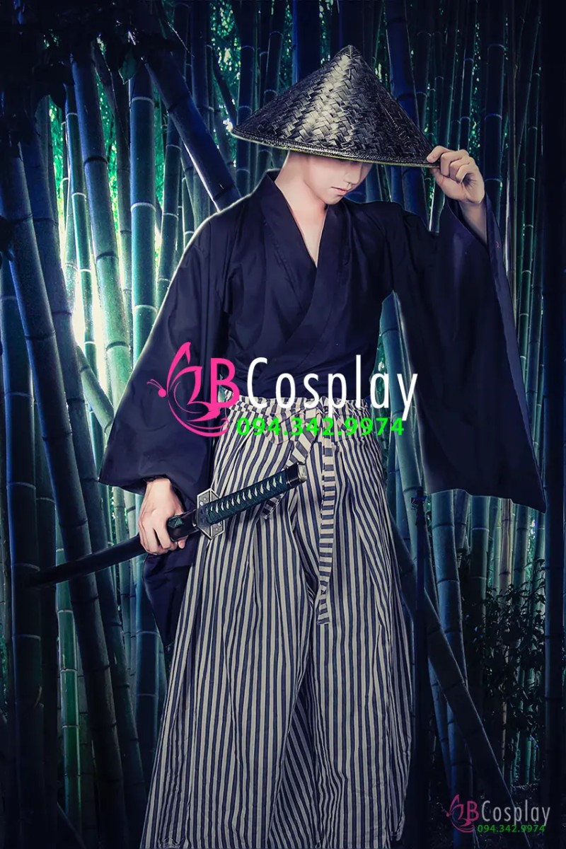 Hakama Kiếm Khách Nam có tại shop