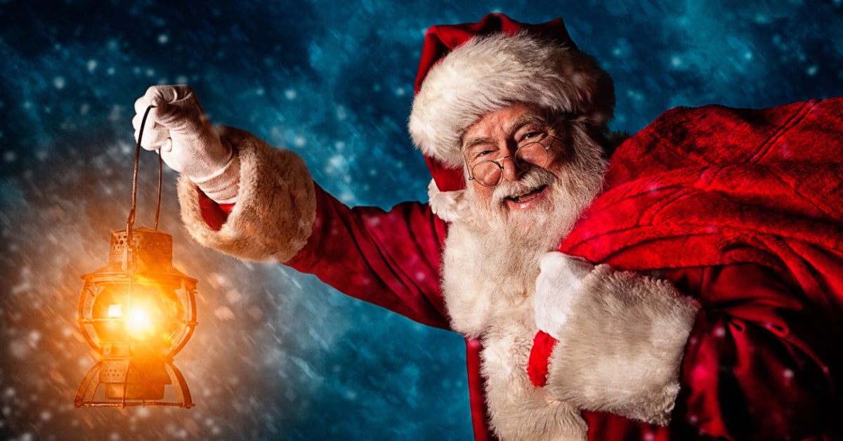 ông già noel là người đàn ông khôi ngô, vui vẻ, hiền lành và tốt bụng