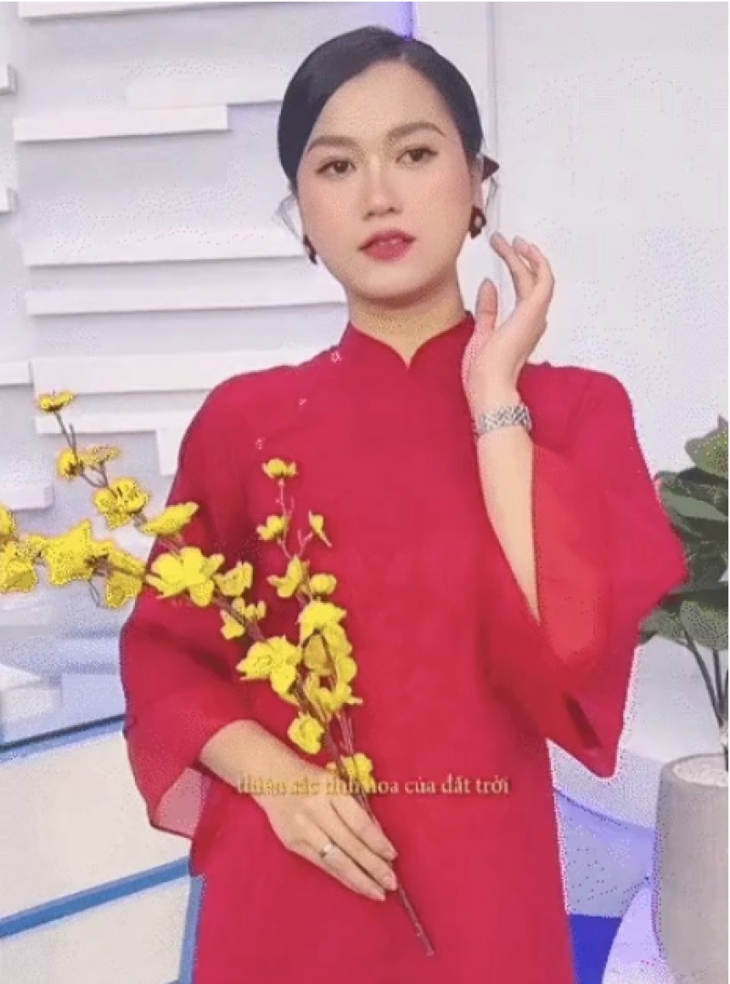 áo dài cách tân trong trend em xinh mono