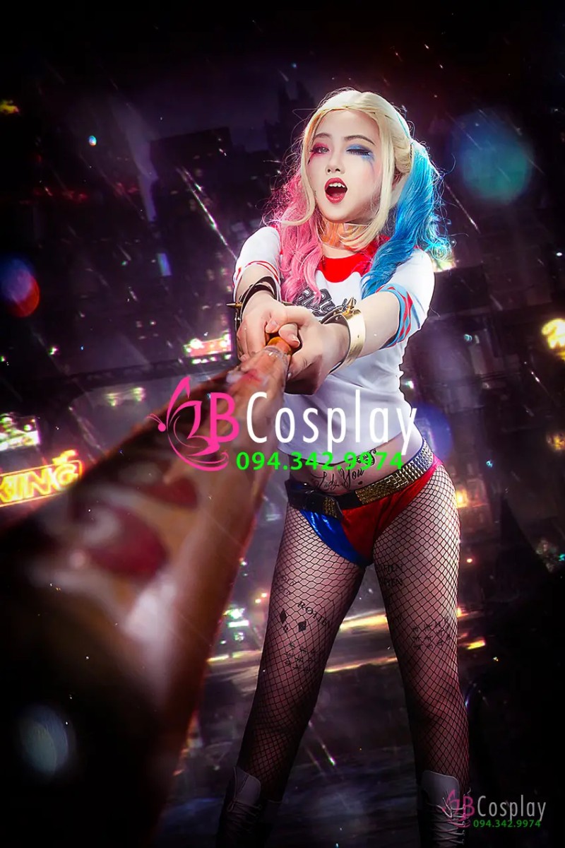 Trang Phục Harley Quinn Suicide Squads đầy sexy gợi cảm thu hút ánh nhìn khi xuất hiện