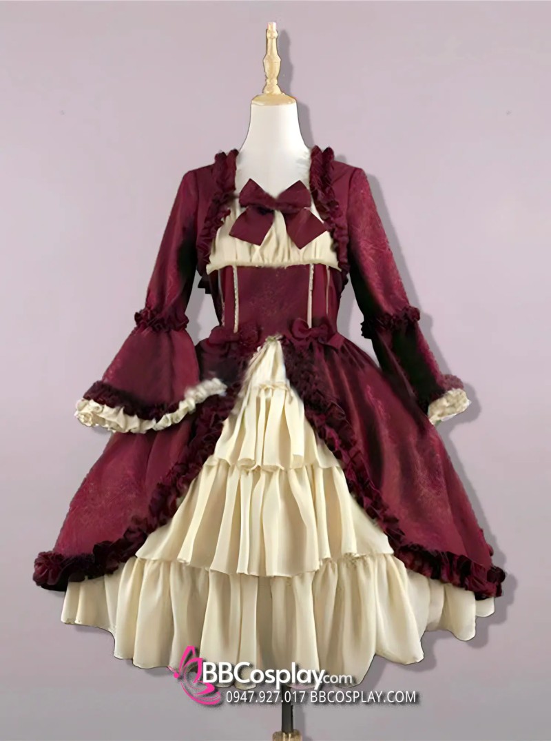 Đầm Lolita Hầu Gái Lọ Lem - Bigsize Cho Nam