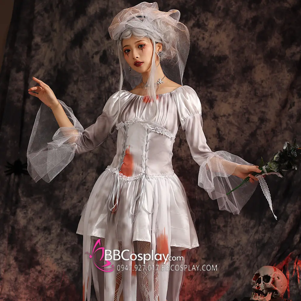 trang phục cô dâu quỷ tại shop bbcosplay