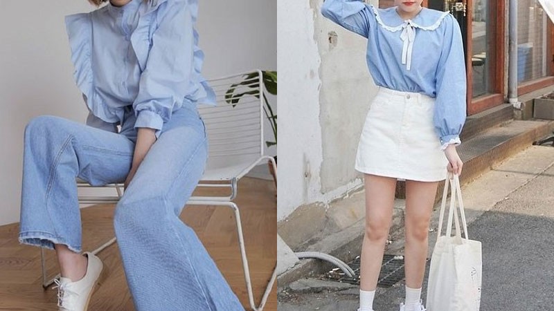 Tuổi Ngọ nên mặc màu xanh nhạt vào mùng 1