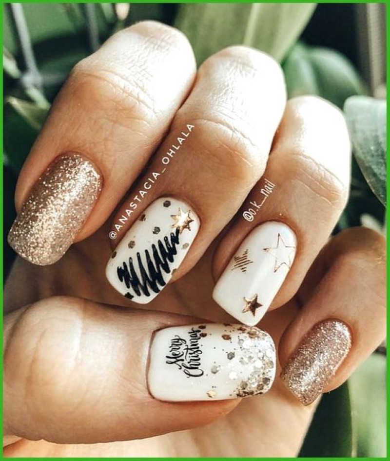 Gợi Ý Những Mẫu Nail Cho Ngày Giáng Sinh