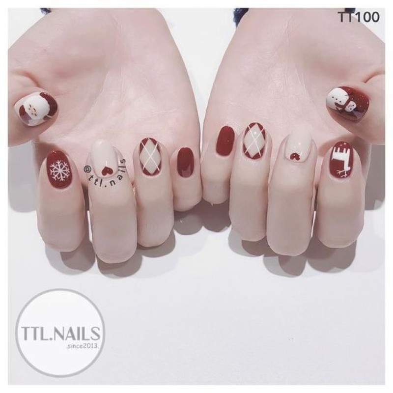 Gợi Ý Những Mẫu Nail Cho Ngày Giáng Sinh