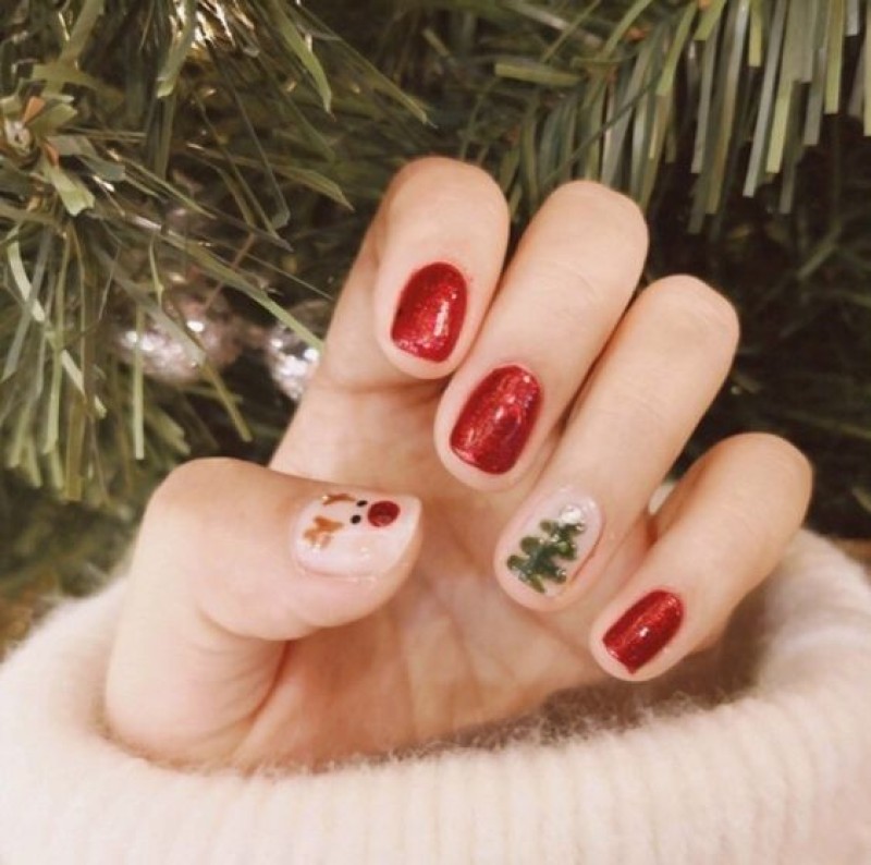 Gợi Ý Những Mẫu Nail Cho Ngày Giáng Sinh
